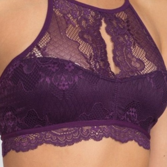 ⭐last one ⭐Press Pause Grape Bralette - Picture 2 of 4